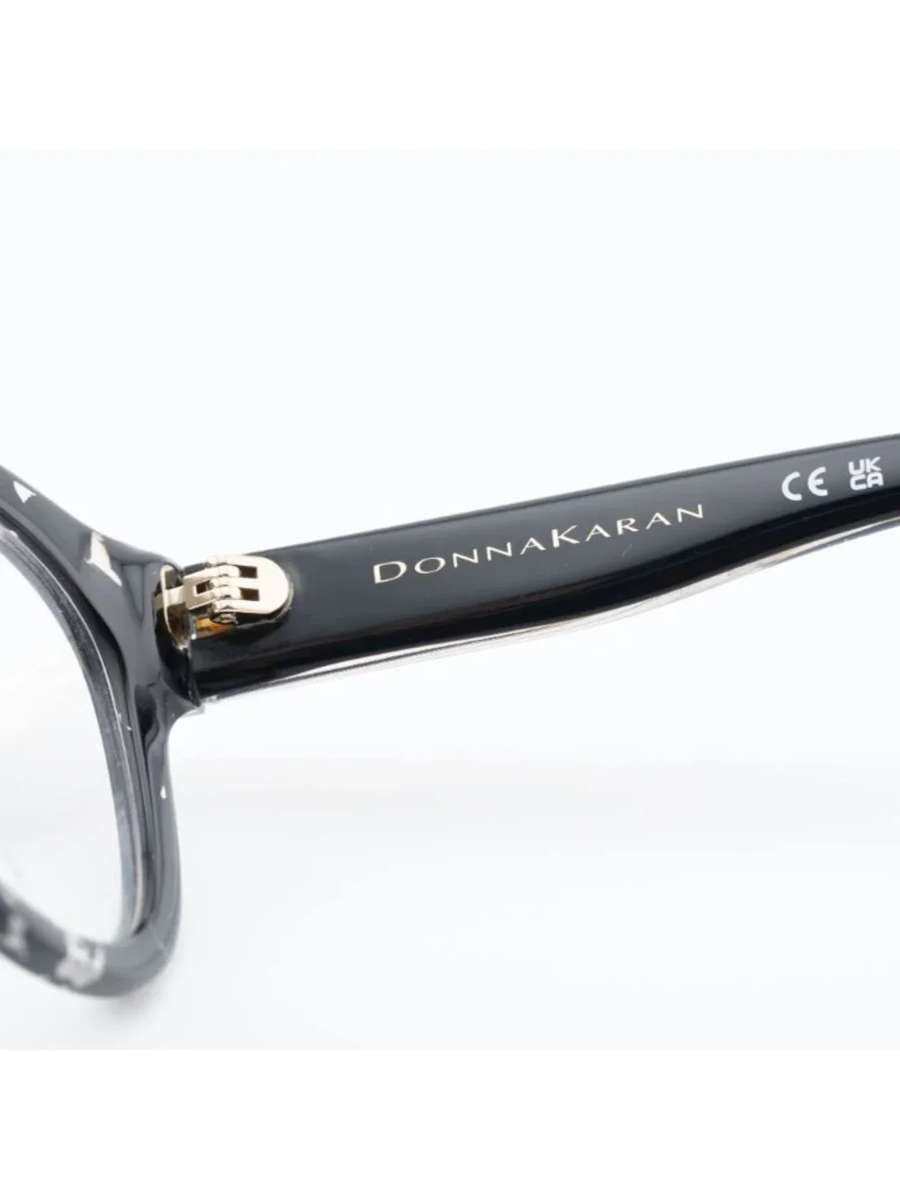Donna Karan DO5018 010 Eyeglasses - Black Havana 49mm Cat Eye Frame